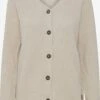 OXMO Strickjacken Strickjacke Oxhelga Frauen Beige
