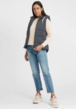 OXMO Westen Kurzweste Lew Frauen Blau 9 OXMO Westen Kurzweste Lew Frauen Blau -OXMO Verkaufs-Shop 9b38ef1aa957c1801860080bf9ee2cb0