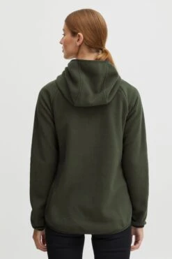 OXMO Outdoorjacken Fleecejacke FINJA Frauen Dunkelgrün -OXMO Verkaufs-Shop 9b515922d1b1baf7a4df4ba492b8c653