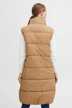 OXMO Westen Steppweste Bodani Frauen Braun -OXMO Verkaufs-Shop 9c69668251704f87df442922e24d1e29