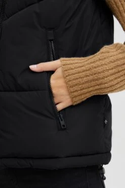 OXMO Westen Steppweste Ox-Juliette Frauen Schwarz -OXMO Verkaufs-Shop 9cdeb9ec8e9f843e8c32110c00c63406