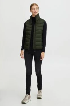 OXMO Westen Steppweste Bena Frauen Grün 7 OXMO Westen Steppweste Bena Frauen Grün -OXMO Verkaufs-Shop 9e35ab4e1efc7924b64f3d6b40b4ec59