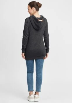 OXMO Hoodies Hoodie Vicky Frauen Grau / Dunkelgrau -OXMO Verkaufs-Shop 9e3a7481f953a27936400af5bc8b1e8f