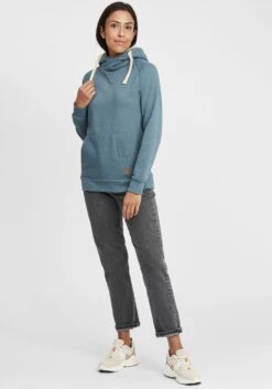 OXMO Hoodies Hoodie Julia Pile Frauen Blau / Hellblau -OXMO Verkaufs-Shop 9ff7c2dff2f27a96488bbdeea50bba4a