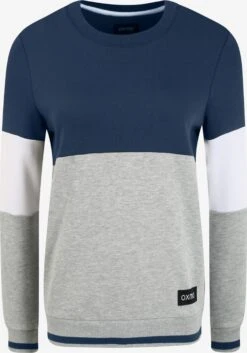 OXMO Sweatshirts Sweatshirt Omaya Frauen Blau