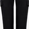 OXMO Cargohosen Tapered Cargohose Frauen Schwarz