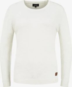 OXMO Pullover Strickpullover Edda Frauen Grau