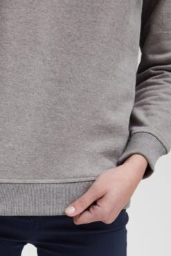 OXMO Sweatshirts Sweatshirt Pullover Coleen Frauen Graumeliert -OXMO Verkaufs-Shop a17da755a85fab80a59c192cadf143fe