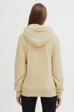 OXMO Sweatshirts Kapuzensweatshirt Frauen Beige -OXMO Verkaufs-Shop a2e9c9e43911d101098d746b2ebbe439