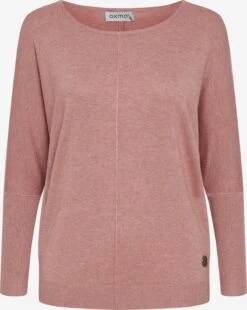 OXMO Pullover Strickpullover Herdis Frauen Rosa