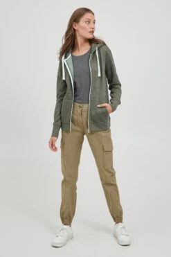 OXMO Sweatjacken Kapuzensweatjacke Frauen Grünmeliert 8 OXMO Sweatjacken Kapuzensweatjacke Frauen Grünmeliert -OXMO Verkaufs-Shop a49b96f6b768318e84dee243e577c1e8