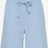 OXMO Hosen Regular Shorts Daniella Frauen Hellblau