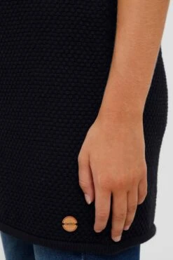 OXMO Westen Weste OXHEIDI Frauen Schwarz -OXMO Verkaufs-Shop a64607bce18ef68c82847b618cc15ff3