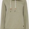 OXMO Rollkragenpullover Kapuzenpullover UDINE Frauen Grün