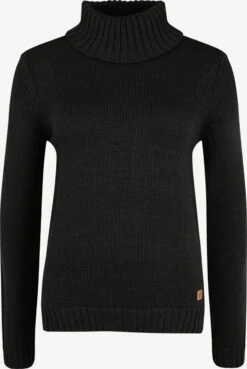 OXMO Pullover Rollkragenpullover OXPIA Frauen Schwarz