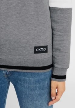 OXMO Hoodies Hoodie Omara Frauen Dunkelgrau / Schwarz -OXMO Verkaufs-Shop a9f52cecb0b614038ec03e33273ce82a
