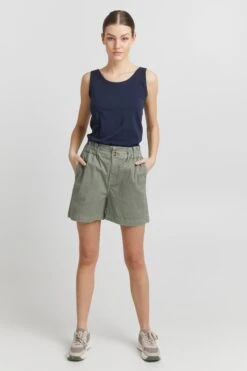 OXMO Shorts Regular Chinoshorts Chai Frauen Grün 8 OXMO Shorts Regular Chinoshorts Chai Frauen Grün -OXMO Verkaufs-Shop a9fc7f2453de257576f5b7f866ab42b7