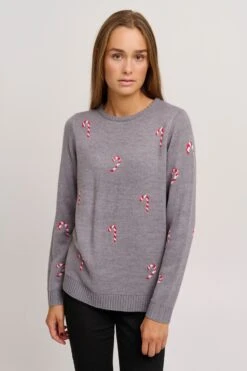 OXMO Pullover Strickpullover Christel Frauen Graumeliert 7 OXMO Pullover Strickpullover Christel Frauen Graumeliert -OXMO Verkaufs-Shop aa5a538e27426f408ca03d28a98ed504
