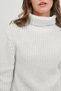 OXMO Rollkragenpullover Pullover Nanna Frauen Offwhite -OXMO Verkaufs-Shop aa7c05b09e980552612f7da03738d5d8