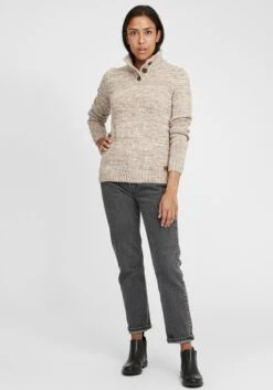 OXMO Rollkragenpullover Strickpullover Philicita Frauen Beige 8 OXMO Rollkragenpullover Strickpullover Philicita Frauen Beige -OXMO Verkaufs-Shop ab04696e34094661fe754375254c9ce2