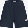 OXMO Hosen Regular Shorts Wim Frauen Dunkelblau