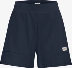 OXMO Hosen Regular Shorts Wim Frauen Dunkelblau