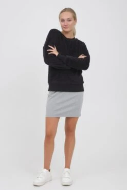 OXMO Pullover Rundhalspullover ANNICA Frauen Schwarz 8 OXMO Pullover Rundhalspullover ANNICA Frauen Schwarz -OXMO Verkaufs-Shop ac8dbfb2d62ab725a5ca6df948639730