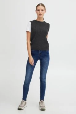 OXMO Pullunder Pullover Salis Frauen Schwarz -OXMO Verkaufs-Shop adc7ff00481e0cd262b4f4ad214fef81