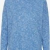 OXMO Pullover Strickpullover Oxsanne Frauen Kobaltblau