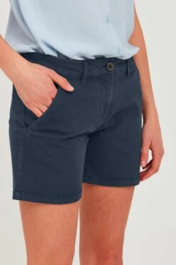 OXMO Hosen Regular Shorts KATHYKathy Frauen Blau / Dunkelblau -OXMO Verkaufs-Shop ae058025760bd472c0f16e8fe321f5b5