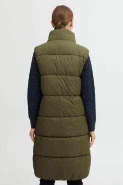 OXMO Westen Steppweste Bodani Frauen Oliv -OXMO Verkaufs-Shop afa141fa20f5599de8d6c9ec9e6da182