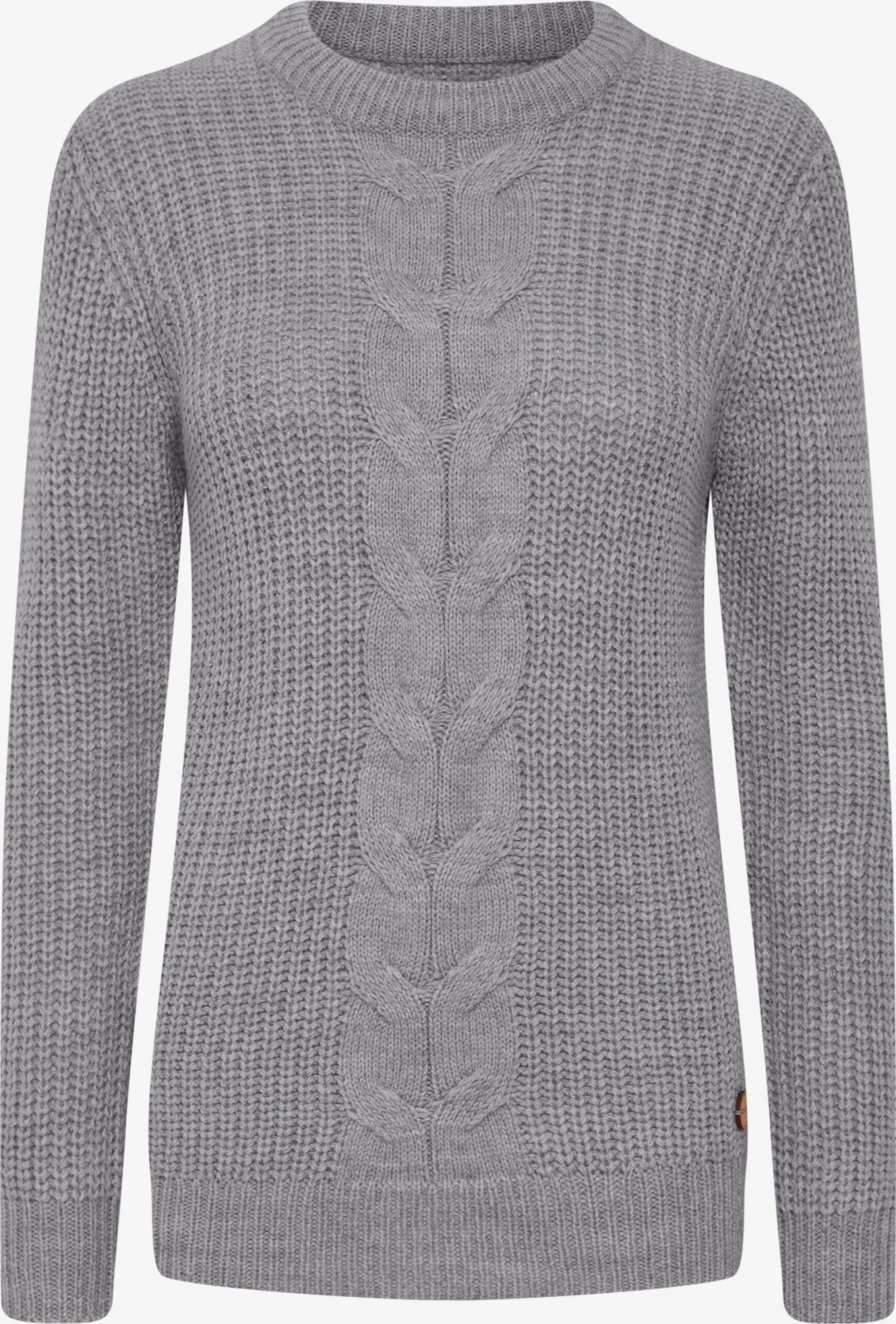 OXMO Feinstrickpullover Pullover Natasja Frauen Graumeliert 1 OXMO Feinstrickpullover Pullover Natasja Frauen Graumeliert