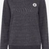 OXMO Sweatshirts Rundhalspullover HELLA Frauen Schwarz