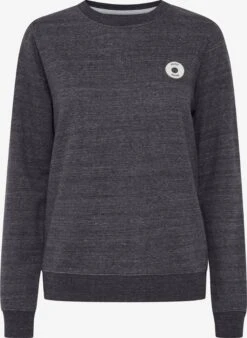 OXMO Sweatshirts Rundhalspullover HELLA Frauen Schwarz