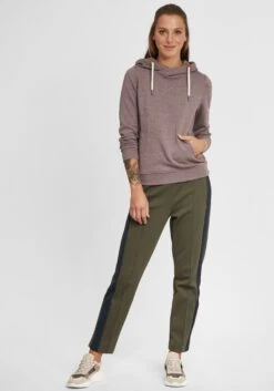 OXMO Hoodies Hoodie Vicky Hood Frauen Braun -OXMO Verkaufs-Shop b7e246a082f04302c4fd805256b8f5b9