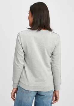 OXMO Sweatshirts Sweatshirt Gabita Frauen Grau -OXMO Verkaufs-Shop b7e2cf49e34e37a3293c05fa6c48f7a9