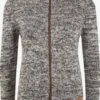 OXMO Strickjacken Strickjacke Phenix Frauen Grau