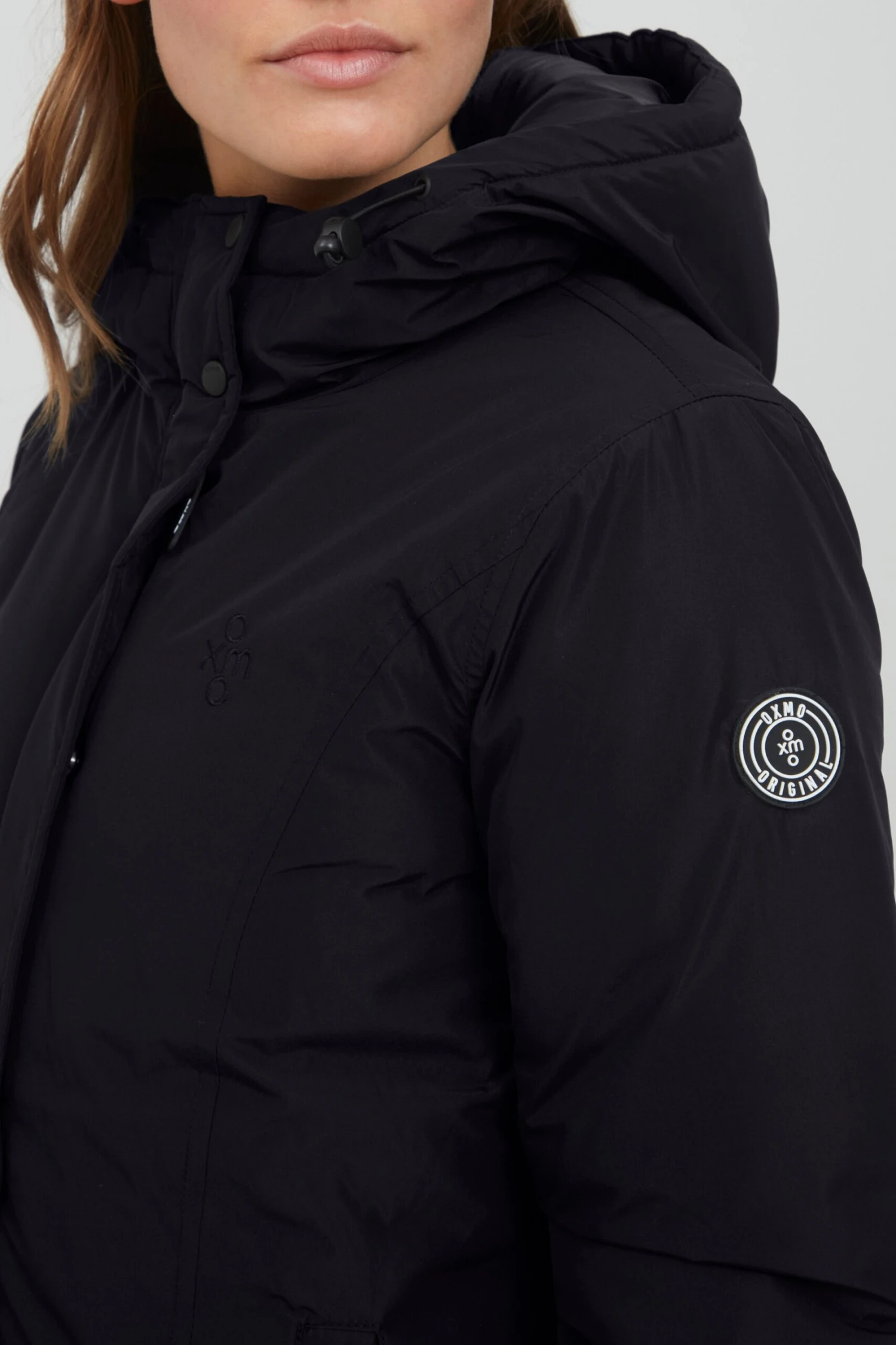 OXMO Winterjacken Winterjacke Jytte Frauen Schwarz 5 OXMO Winterjacken Winterjacke Jytte Frauen Schwarz – Bild 5