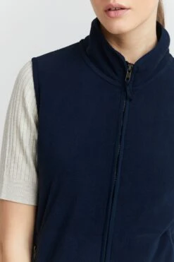 OXMO Westen Fleeceweste Ragnara Frauen Dunkelblau / Blaumeliert -OXMO Verkaufs-Shop b97358fa5e80e6ef802f7226ce98c1e8