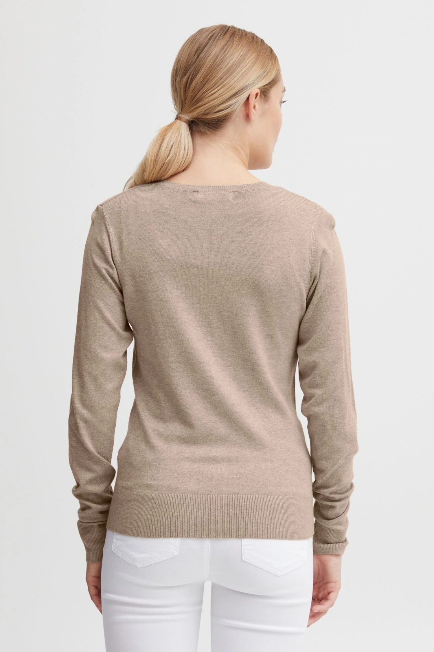 OXMO Strickjacken Strickjacke Oxhelene Frauen Braun 3 OXMO Strickjacken Strickjacke Oxhelene Frauen Braun – Bild 3