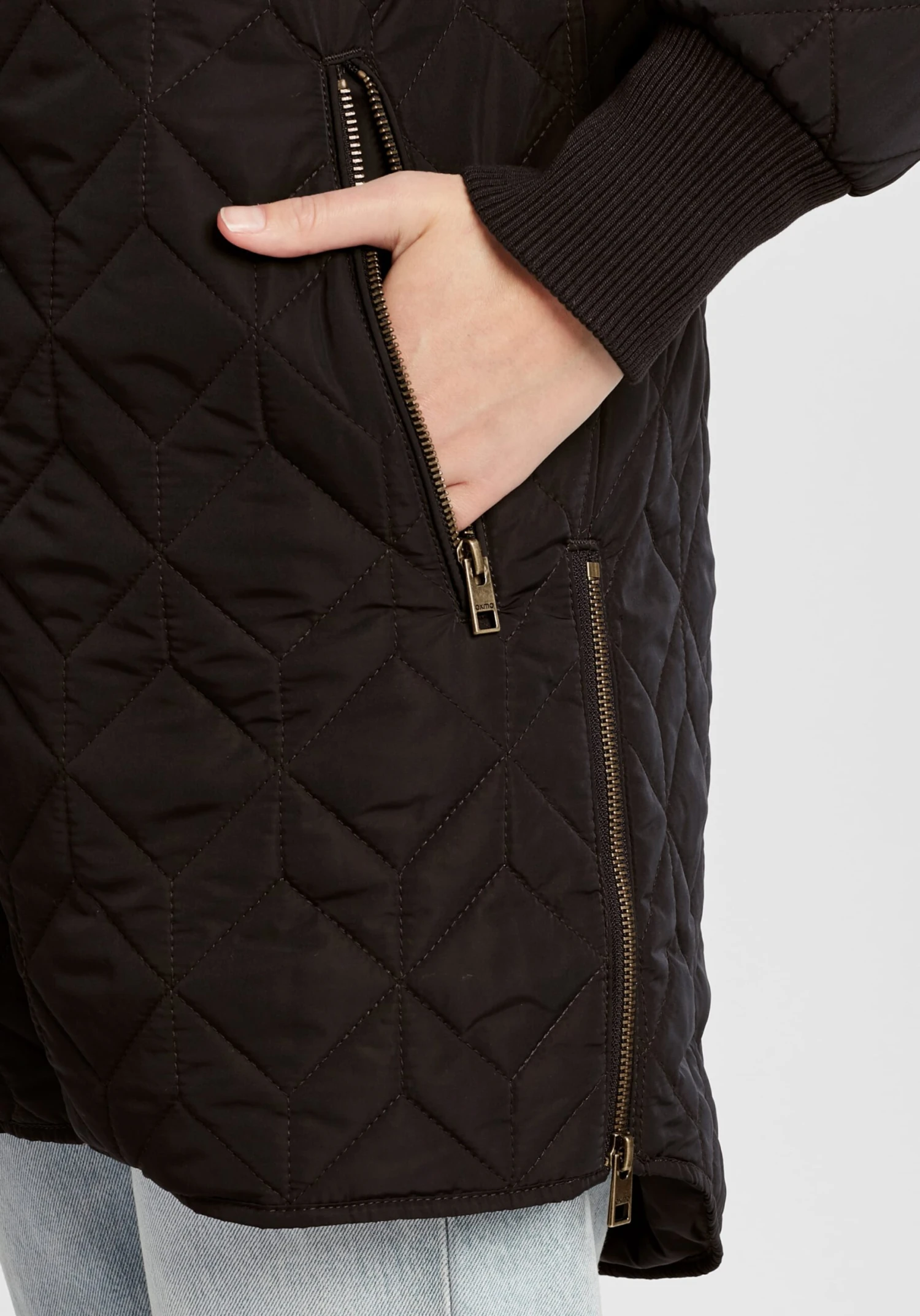 OXMO Übergangsjacken Steppjacke Alara Frauen Schwarz 6 OXMO Übergangsjacken Steppjacke Alara Frauen Schwarz – Bild 6