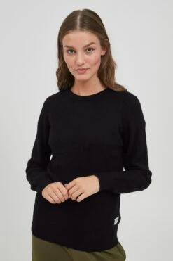 OXMO Pullover Strickpullover MARIA Frauen Schwarz -OXMO Verkaufs-Shop ba537769000f8447a971ef63c5ea3d24
