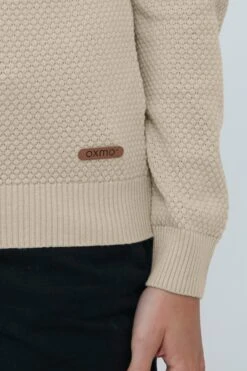 OXMO Feinstrickpullover Strickpullover Sarah Frauen Grau -OXMO Verkaufs-Shop baf07b4f5c1b9594489f8aa54b683ac8