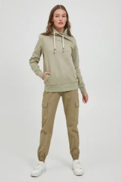 OXMO Rollkragenpullover Kapuzenpullover UDINE Frauen Grün 8 OXMO Rollkragenpullover Kapuzenpullover UDINE Frauen Grün -OXMO Verkaufs-Shop bb6e3d094888b41919cd4f0311abaf35