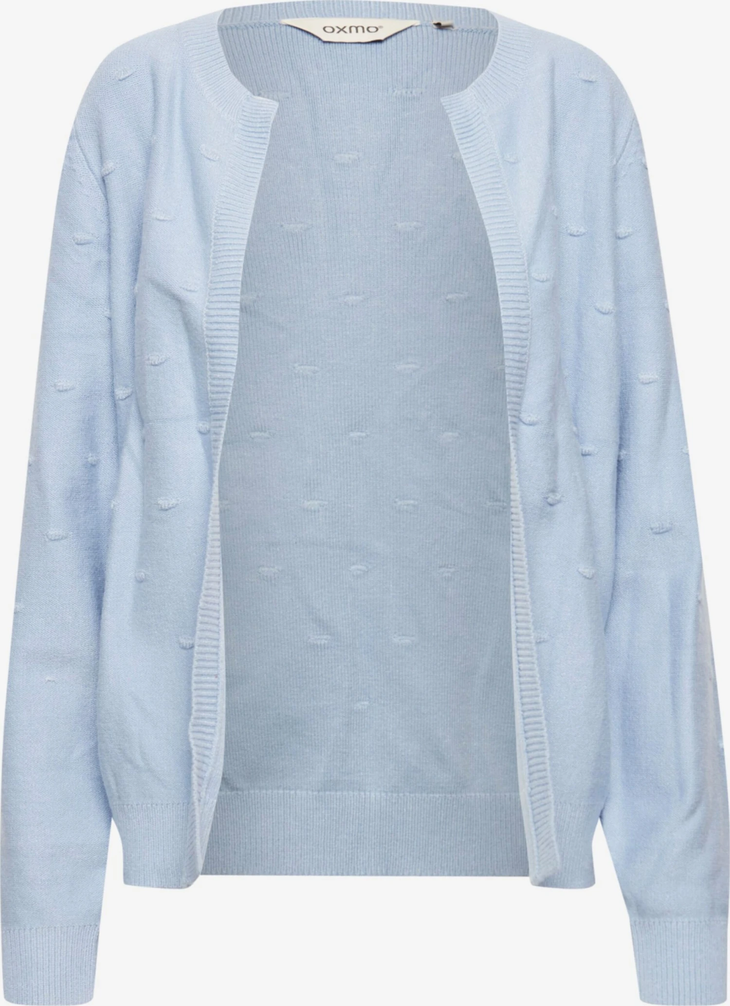 OXMO Strickjacken Strickjacke Kalotta Frauen Hellblau 1 OXMO Strickjacken Strickjacke Kalotta Frauen Hellblau