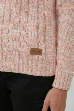 OXMO Basic Pullover Strickpullover Phia Frauen Rosa -OXMO Verkaufs-Shop bcbc5d7797fee82341ce6e31e2a89d76