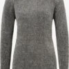 OXMO Feinstrickpullover Pullover Estella Frauen Grau
