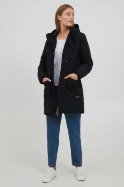 OXMO Jacken Parka Tala Frauen Schwarz -OXMO Verkaufs-Shop bdbcdcebb5aa37add6d69357f7f37463