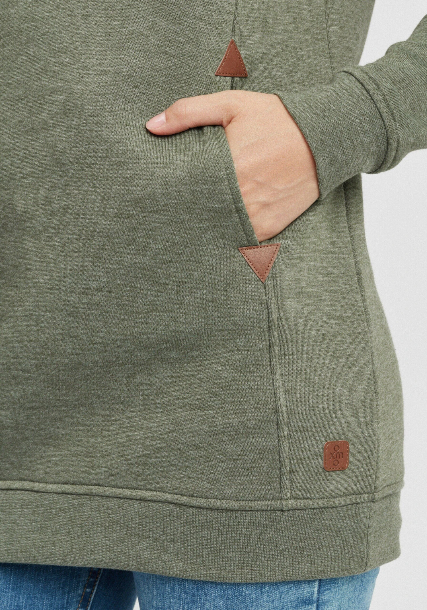 OXMO Hoodies Hoodie Vicky Frauen Grün / Pastellgrün 6 OXMO Hoodies Hoodie Vicky Frauen Grün / Pastellgrün – Bild 6