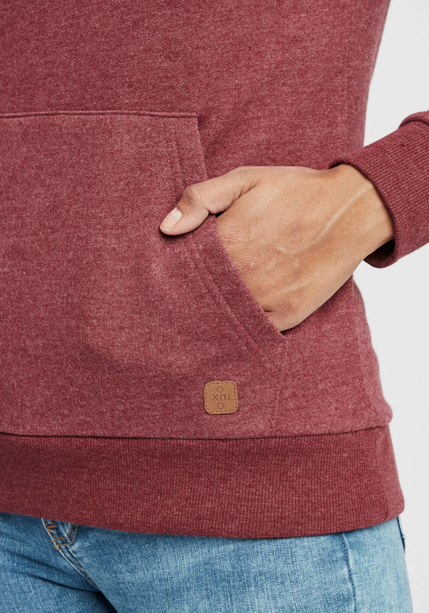 OXMO Hoodies Hoodie Julia Frauen Bordeaux / Weinrot 6 OXMO Hoodies Hoodie Julia Frauen Bordeaux / Weinrot – Bild 6